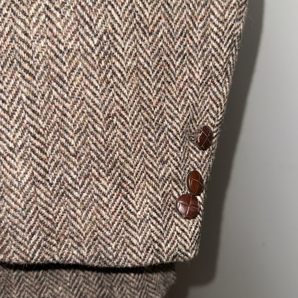 Harris Tweed Vintage Wool Sport Coat SZ 40R - Picture 4 of 12